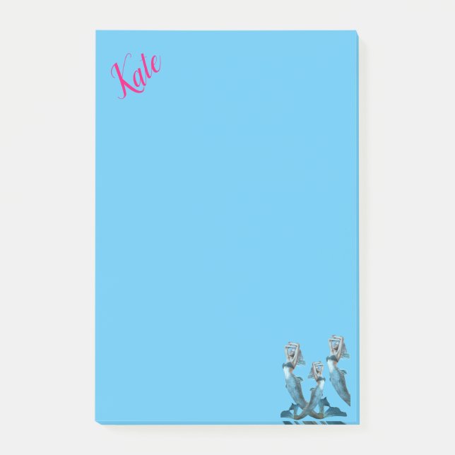 Bloco De Notas Post-it Notes Sereias (Frente)