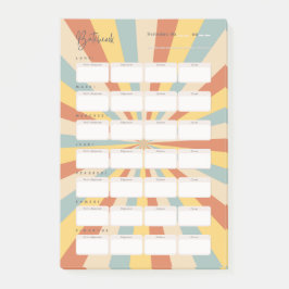 Bloco De Notas Post-it® Post-It Plannificateur de menus