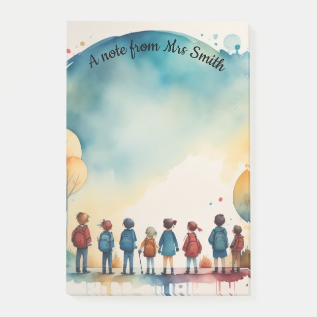 Bloco De Notas post-it pour professeur (Frente)