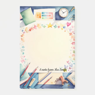 Bloco De Notas post-it pour professeur