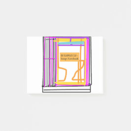 Bloco De Notas Post-it SUPPORT DJ KAWAII LU