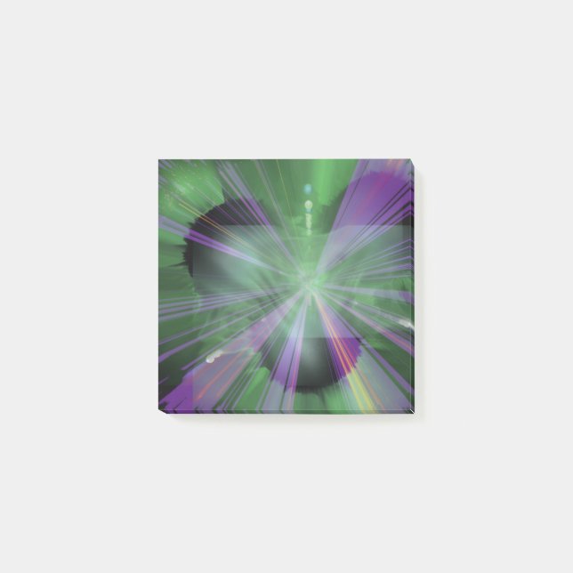 Bloco De Notas Post-it Verde Ácido (Frente)