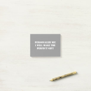Bloco De Notas Post-Its personalizados para trabalho em casa, esc