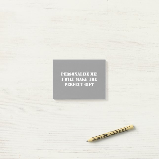 Bloco De Notas Post-Its personalizados para trabalho em casa, esc (Na mesa)
