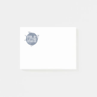 Bloco De Notas Post-Its Subir Erguendo os Outros