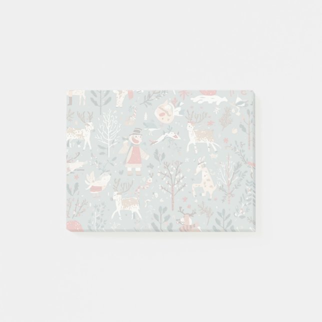 Bloco De Notas Posta de Natal (Frente)