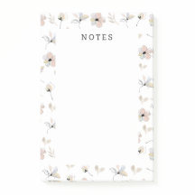 Posta Floral Modern Boho - Notas