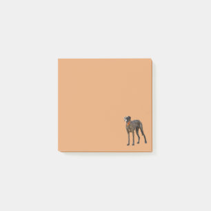 Bloco De Notas Posta, nota Brindle Great Dane