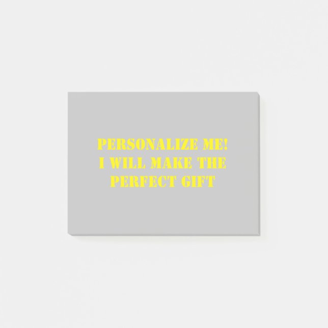 Bloco De Notas Posta personalizada, posta engraçado, anotações, p (Frente)