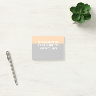 Bloco De Notas Posta personalizada, posta engraçado, anotações, p
