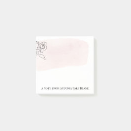 Bloco De Notas Postar a nota Lava rosa personalizada