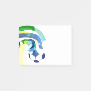 Bloco De Notas Postar Anotações-Futebol