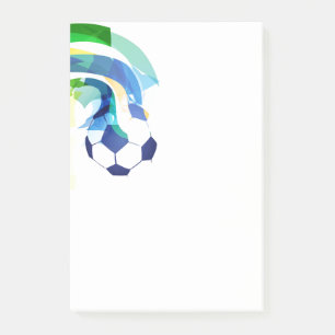 Bloco De Notas Postar Anotações-Futebol