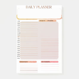 Bloco De Notas Postar diário do planejador