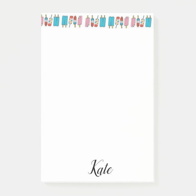 Bloco De Notas Postar picles de notas (Frente)