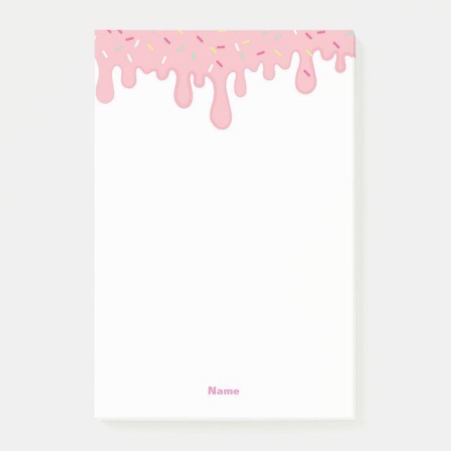 Bloco De Notas Poste as notas (Frente)