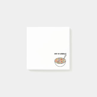Bloco De Notas Poste Cereal Nota