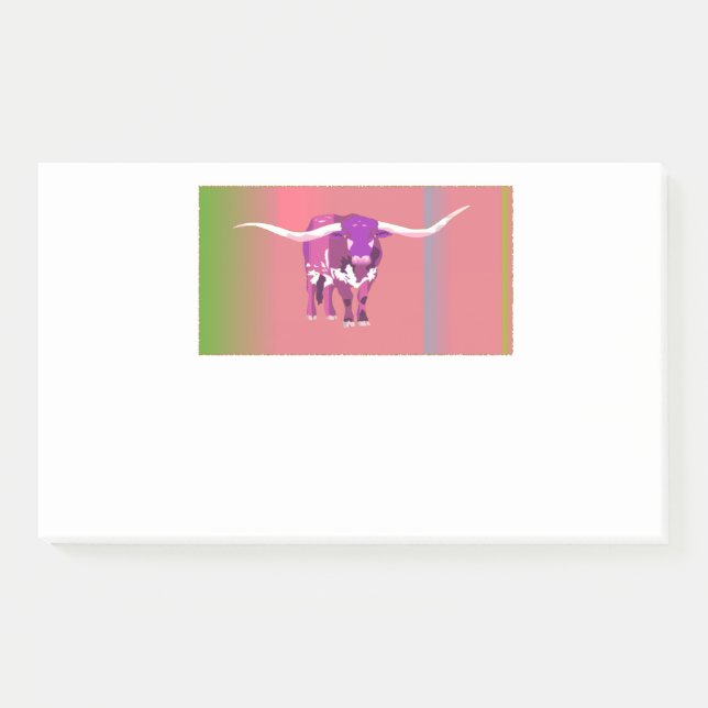 Bloco De Notas poste de vacas loucas (Frente)