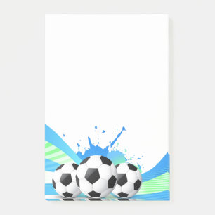 Bloco De Notas Poste-it-Notes-Futebol