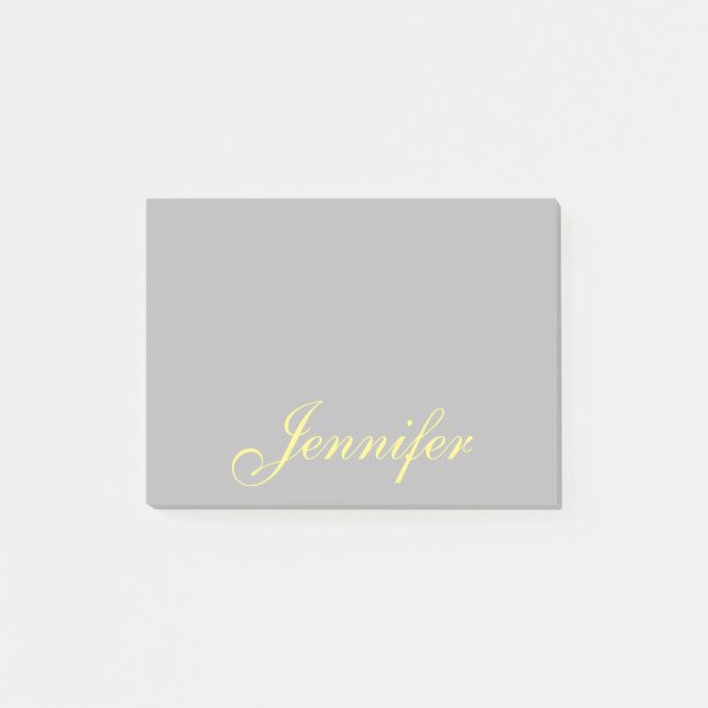 Bloco De Notas Poste personalizado com as notas adesivas (Frente)