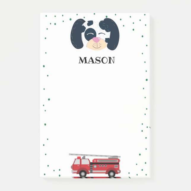 Bloco De Notas Posto Dalmático Nota (Frente)