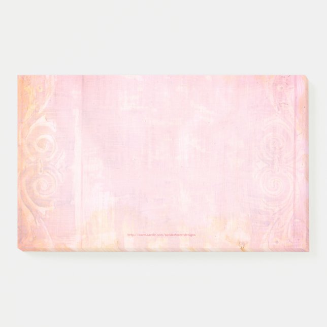 Bloco De Notas Posto de Grunge Pintado - Tinta (Frente)