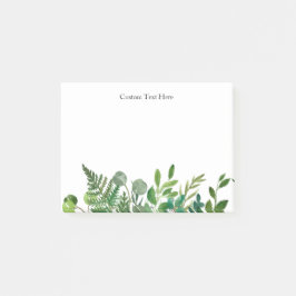 Bloco De Notas Posto de Texto Personalizado Vibrante de Cores Aqu