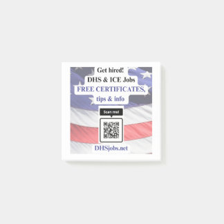 Bloco De Notas Posto de trabalhos DHS e ICE