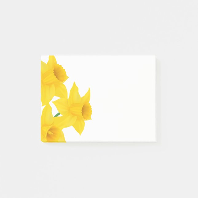 Bloco De Notas Posto-it-Notas-Daffodils (Frente)