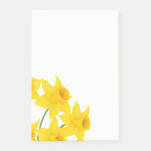 Bloco De Notas Posto-it-Notas-Daffodils
