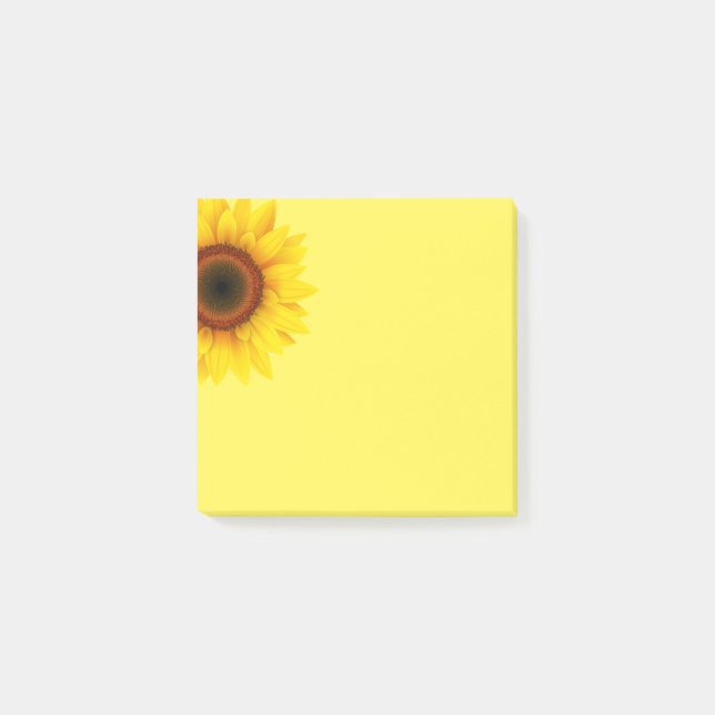 Bloco De Notas Posto-it-Notas-Girassol (Frente)