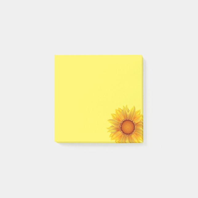 Bloco De Notas Posto-it-Notas-Girassol (Frente)