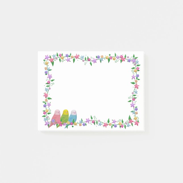 Bloco De Notas Posto-it-Notas-Primavera (Frente)