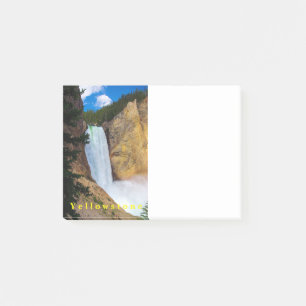 Bloco De Notas Posto-it-Notas Quedas de Yellowstone