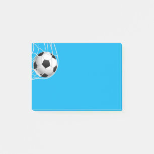 Bloco De Notas Posto-it-Notes-bola de futebol