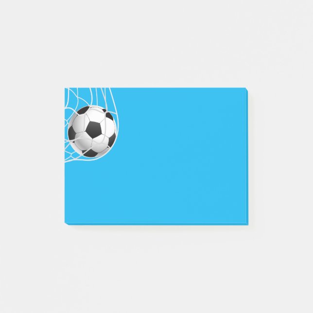 Bloco De Notas Posto-it-Notes-bola de futebol (Frente)