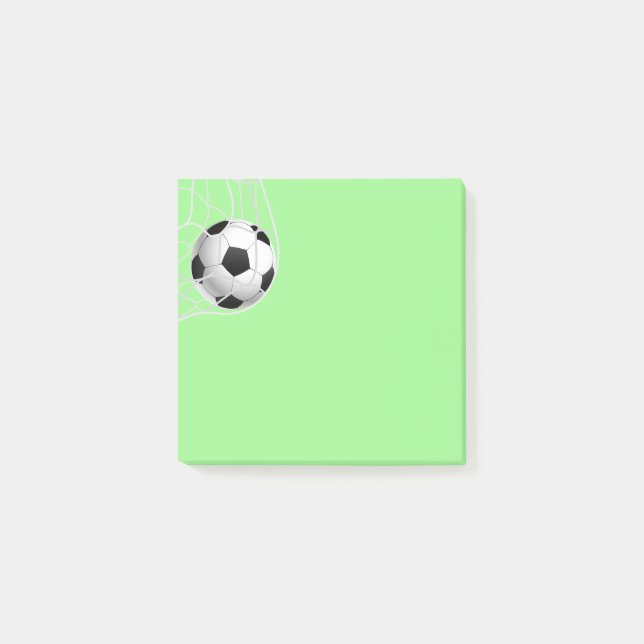 Bloco De Notas Posto-it-Notes-bola de futebol (Frente)