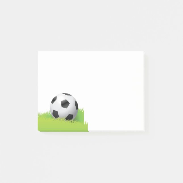 Bloco De Notas Posto-it-Notes-bola de futebol (Frente)