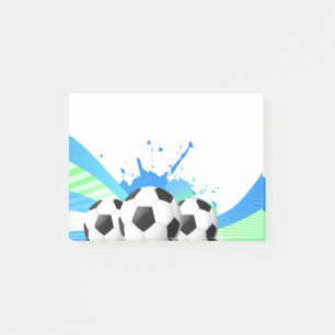 Bloco De Notas Posto-it-Notes-Futebol