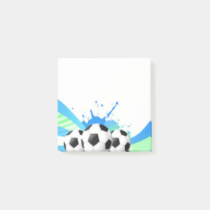 Bloco De Notas Posto-it-Notes-Futebol