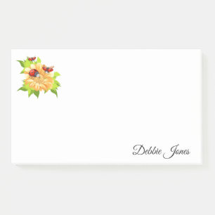 Bloco De Notas Posto-it-Notes-Ladybugs