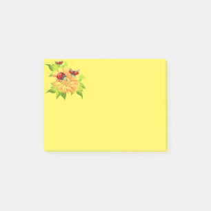 Bloco De Notas Posto-it-Notes-Ladybugs
