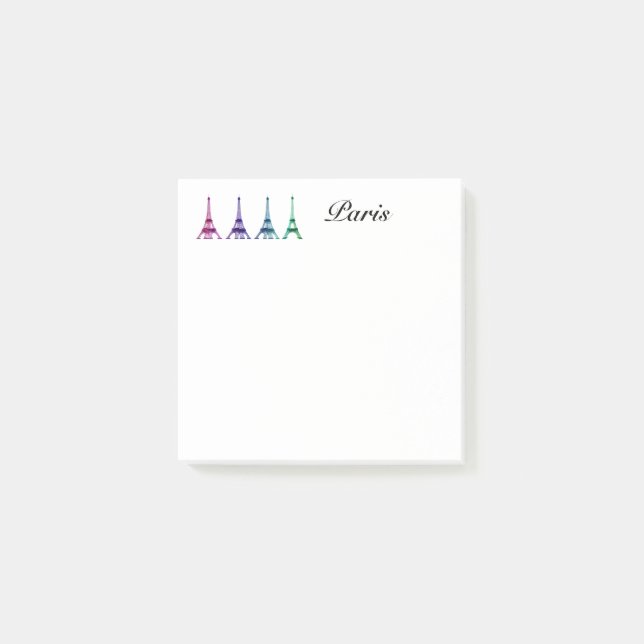 Bloco De Notas Posto-it-Notes-Paris (Frente)