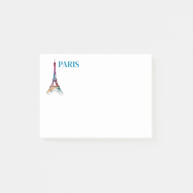 Bloco De Notas Posto-it-Notes Paris (Frente)