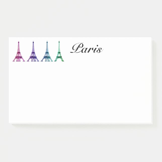 Bloco De Notas Posto-it-Notes-Paris (Frente)