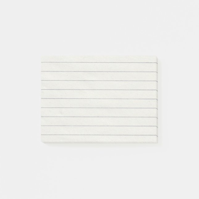 Bloco De Notas Posto linhado que ele anota (Frente)