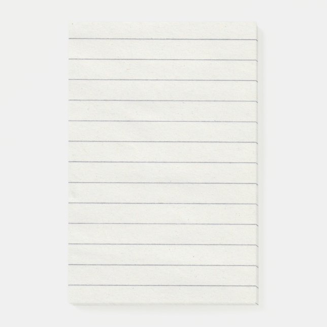 Bloco De Notas Posto linhado que ele anota (Frente)