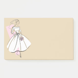 Bloco De Notas posto Neutro de Fashion Bride