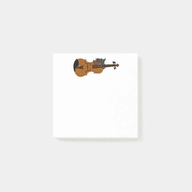 Bloco De Notas Posto Violin (Frente)
