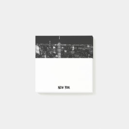 Bloco De Notas Praça Skyline da Nova Iorque Night